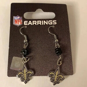 New Orleans Saints NFL Pierced Earrings NWT